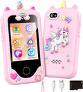 Kids Smart Phone for Girls Toddler Birthday Pretend Play - Educational