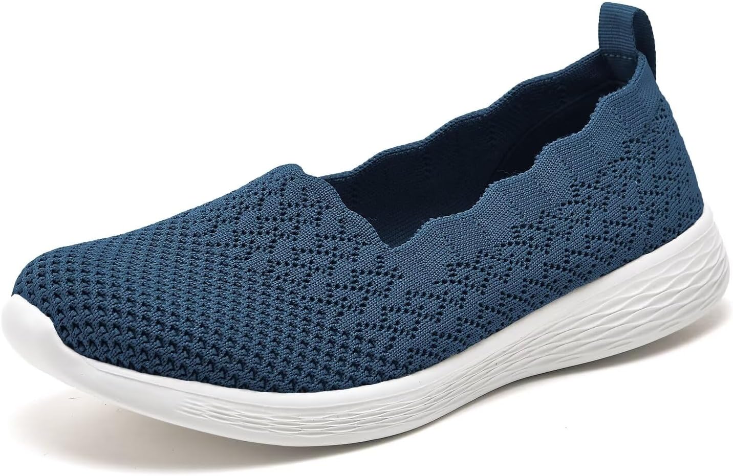 Puxowe Women's Casual Slip on Walking Flat Shoes for Comfort