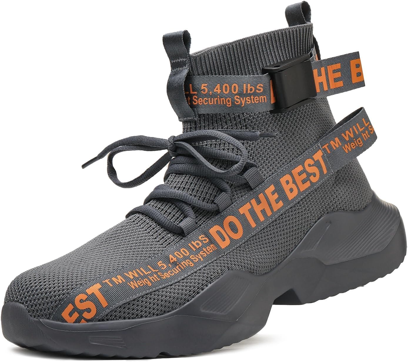 Furuian Steel Toe Shoes for Men Women Comfortable Safety Sneakers