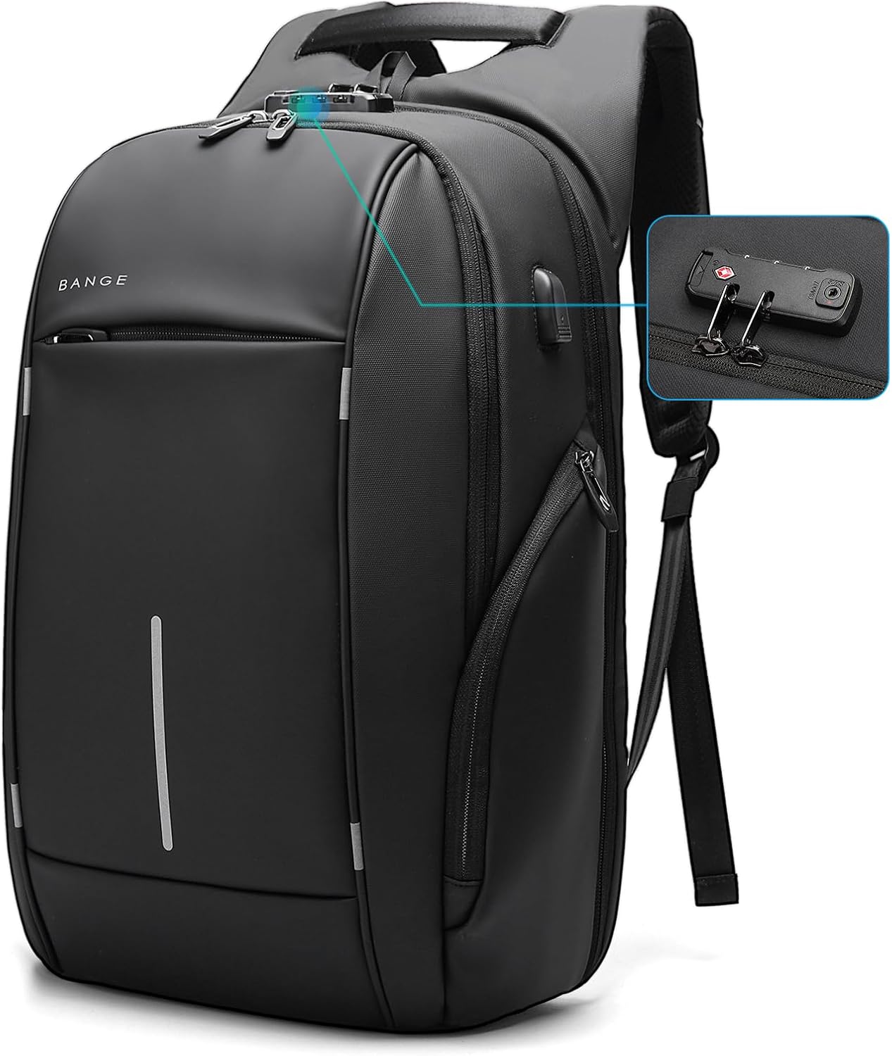 BANGE Travel Backpack for Men and Women - Lightweight Laptop Bag