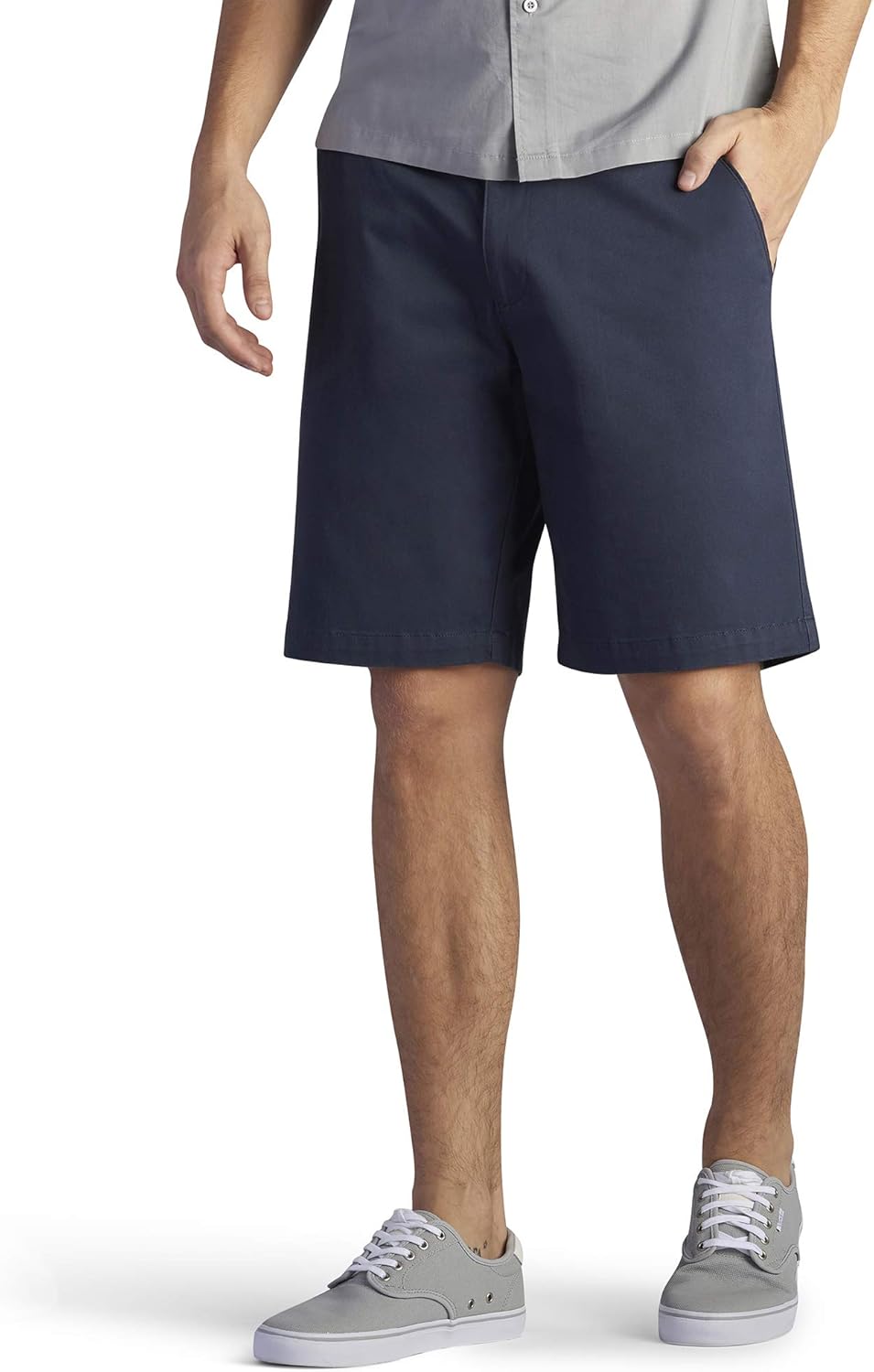 Lee Men's Extreme Motion Flat Front Short for All-Day Comfort