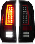 Tail Lights Compatible with Ford Super Duty 2008-2016 - LED Tube Brake