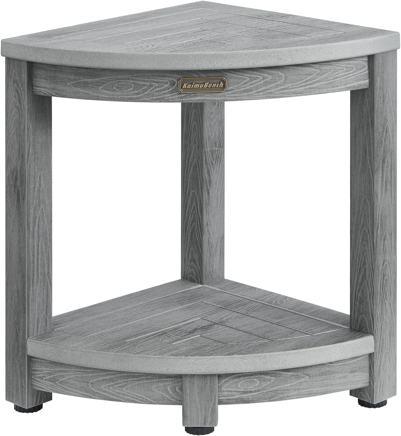 Waterproof Shower Bench for Inside Shower with Storage Shelf