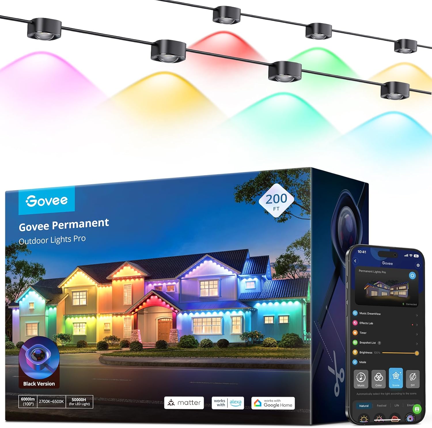 Govee Permanent Outdoor Lights Pro for Stunning Outdoor Decor