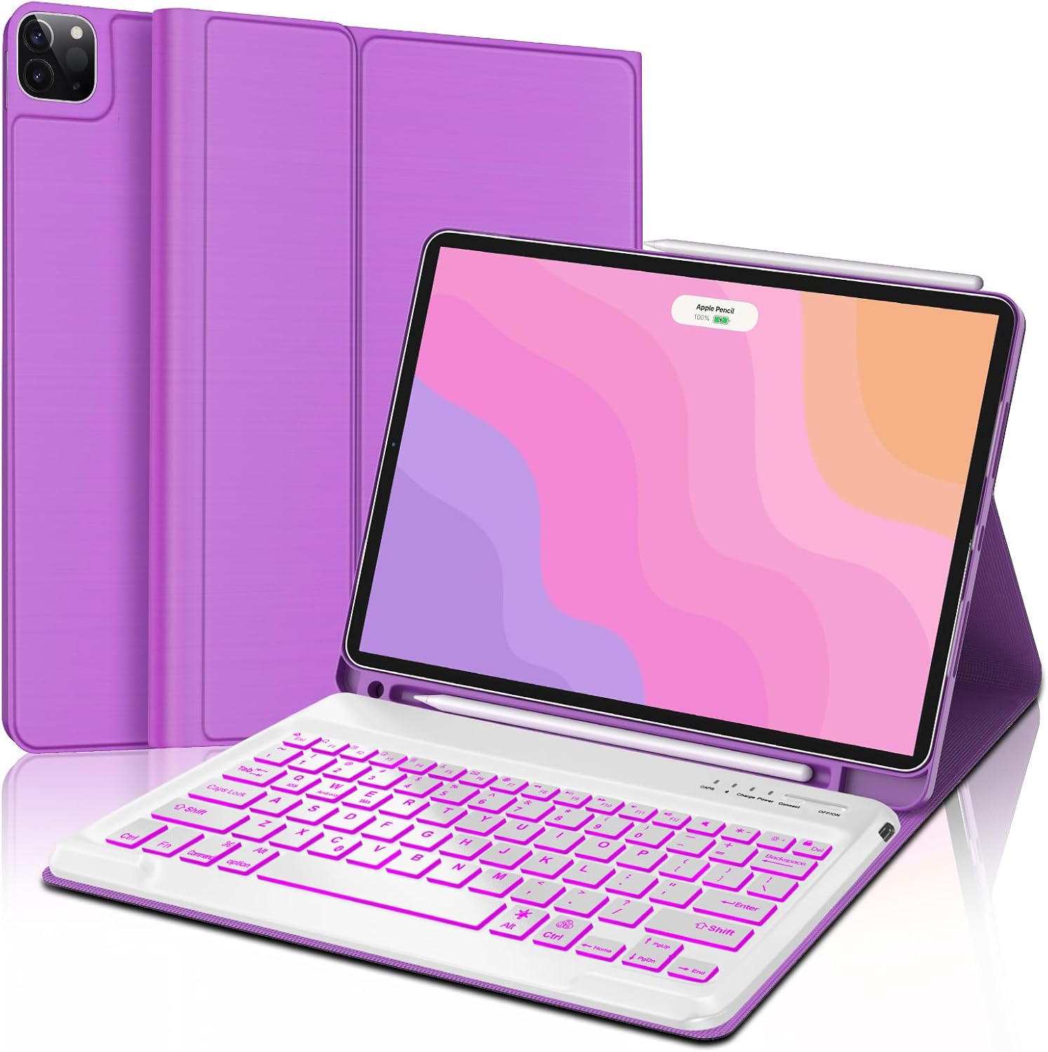 iPad Air 13 inch Keyboard Case with Detachable Bluetooth Keyboard