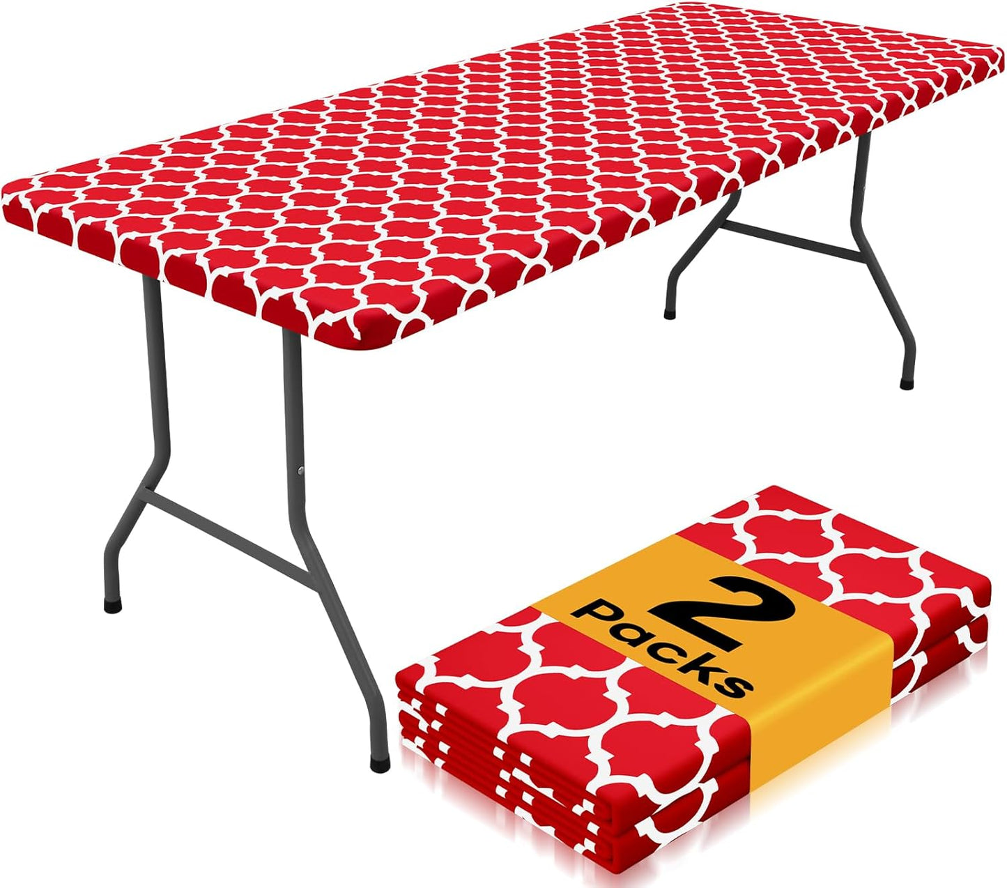 Waterproof Elastic Fitted Tablecloths for Outdoor Use