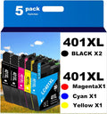 PayForLess LC401XL Ink Cartridges Compatible for Brother Printers