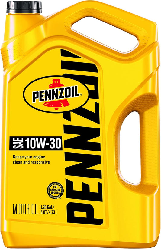 Pennzoil Motor Oil 10W-30 for Optimal Engine Performance