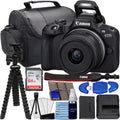 Canon EOS R50 Mirrorless Camera Bundle - Compact 4K Ready