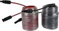 TEMCo 100 ft Red + 100 ft Black 12 AWG Solar Panel Extension Cable