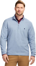IZOD Mens Performance Comfort Quarter Zip Long Sleeve Shirt Men's