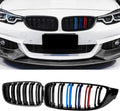 F32 Grille Front Kidney Grill Compatible for BMW 4 Series - Gloss M