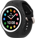 Kid-Friendly Black Silicone Band for Samsung Smartwatch