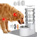 RIZZARI Large Water Dispenser for Dogs: 9L Automatic Feeder