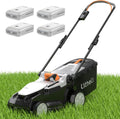 Litheli 16 Inch Lawn Mower 20V Electric - Lightweight Cordless