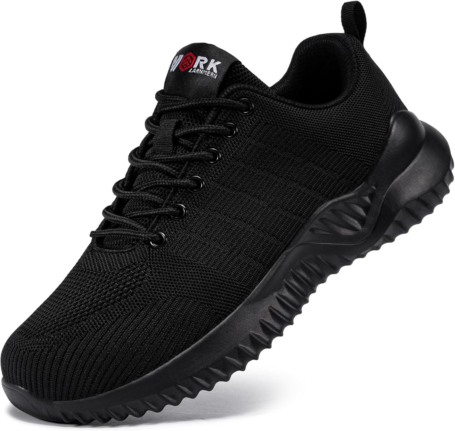 DYKHMILY Steel Toe Sneakers for Men Women Lightweight Work Shoes