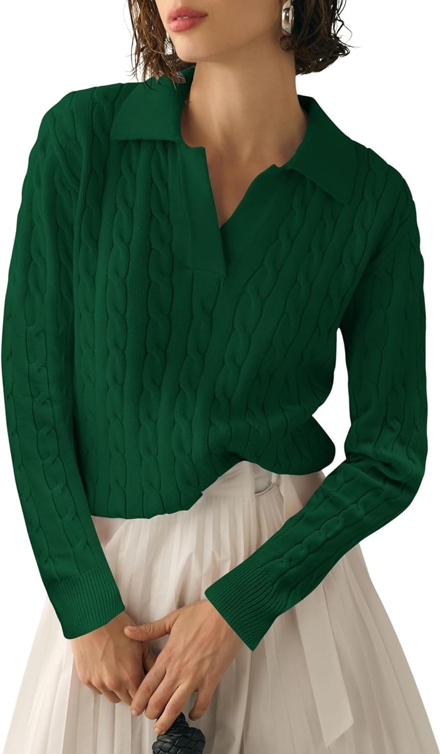 Micoson Womens Fall Long Sleeve Sweaters for Stylish Comfort