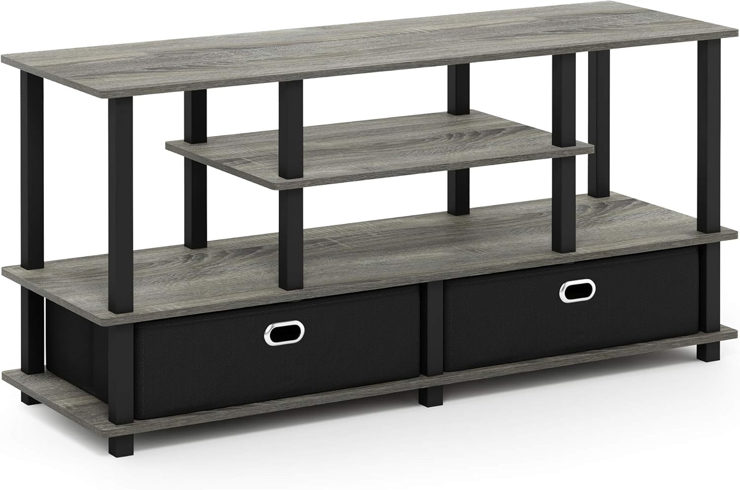 Furinno JAYA Large TV Stand - Stylish & Spacious for 55 TV!