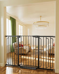 Extra Tall 36in Baby Gate for Stairs and Wide Openings - Black