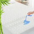 Cal King Waterproof Mattress Protector Rayon Bamboo - Cooling, Deep