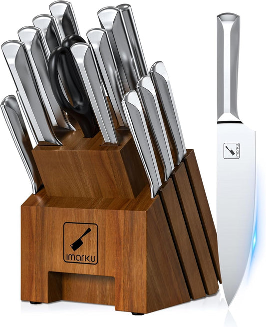 Ultra Sharp Kitchen Knife Set - 16PCS High Carbon Steel Set