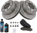 TRQ Rear Brake Pad & Rotor Kit for 2013-2019 Ford Super Duty