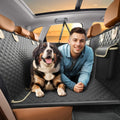 Back Seat Extender for Dogs - Heavy Duty Dog Car Seat Cover for Large