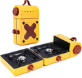 Portable 2-Burner Camping Stove - Adjustable & Powerful (16,000 BTU)