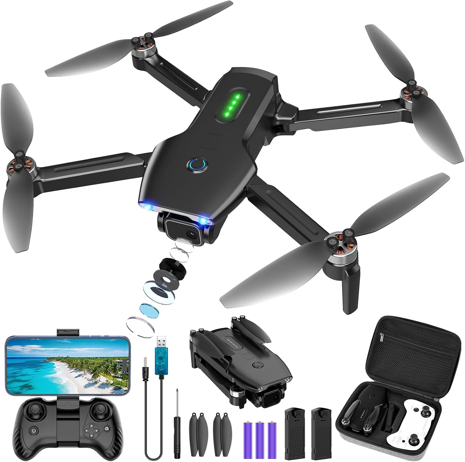 1080P FPV Drone: Capture Stunning Aerial Shots!