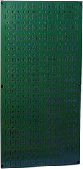 Wall Control Pegboard 32in x 16in Green Metal Pegboard Tool Board