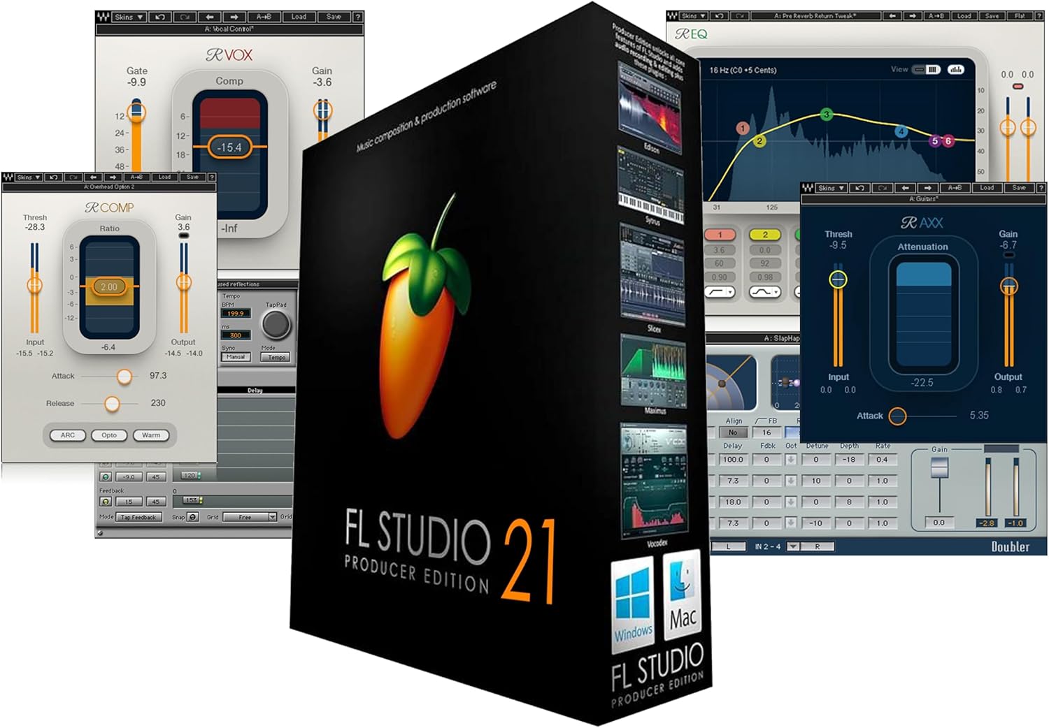 FL Studio 21 Producer Edition with Waves Musicians 2 Bundle Review