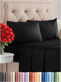 Full Size 4 Piece Sheet Set - Soft, Cooling Hotel-Style Bedding