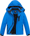 QMP Winter Jacket for Boys and Girls Waterproof Ski Jacket - Warm lets