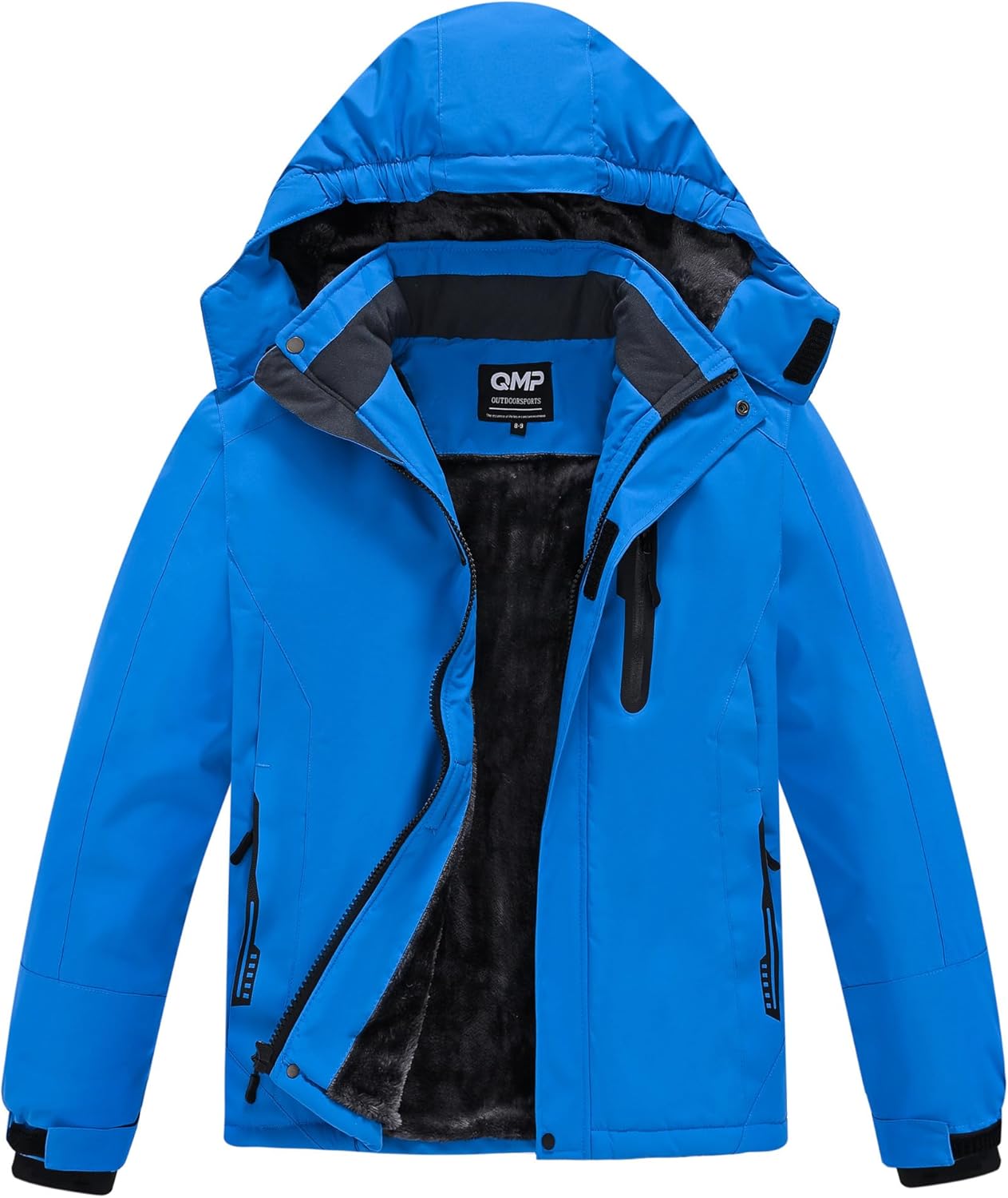 QMP Winter Jacket for Boys and Girls Waterproof Ski Coat