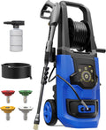DGIVOVO Pressure Washer: 5000 PSI Touch Screen Power, 4 Nozzles