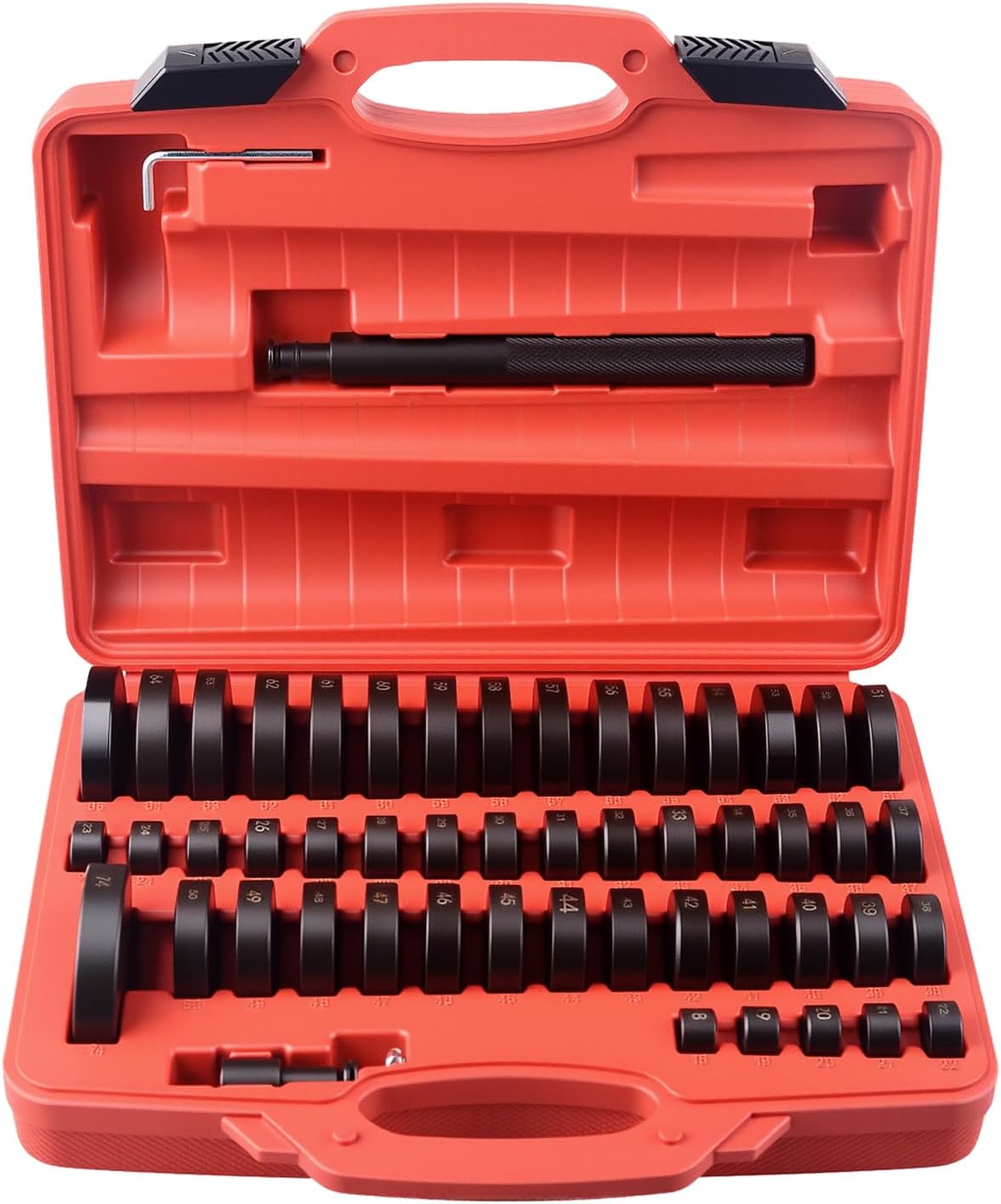 52 in 1 Custom Bushing Driver Set for Bearing and Seal Installation