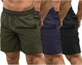 Mens Athletic Shorts 7 in Quick Dry Stretch Lightweight - Workout