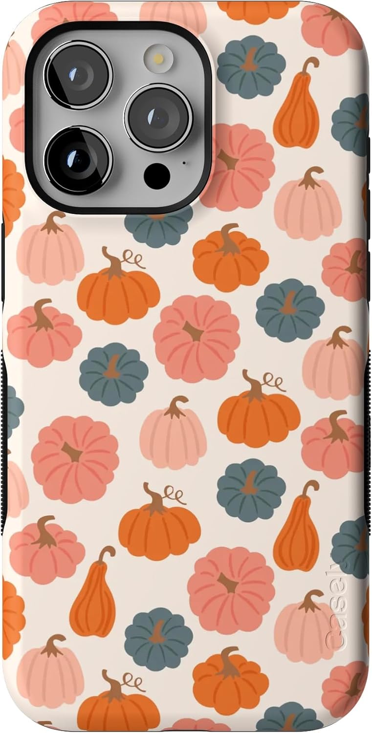 Casely iPhone 15 Pro Case - Oh My Gourd Pumpkin Patch Design