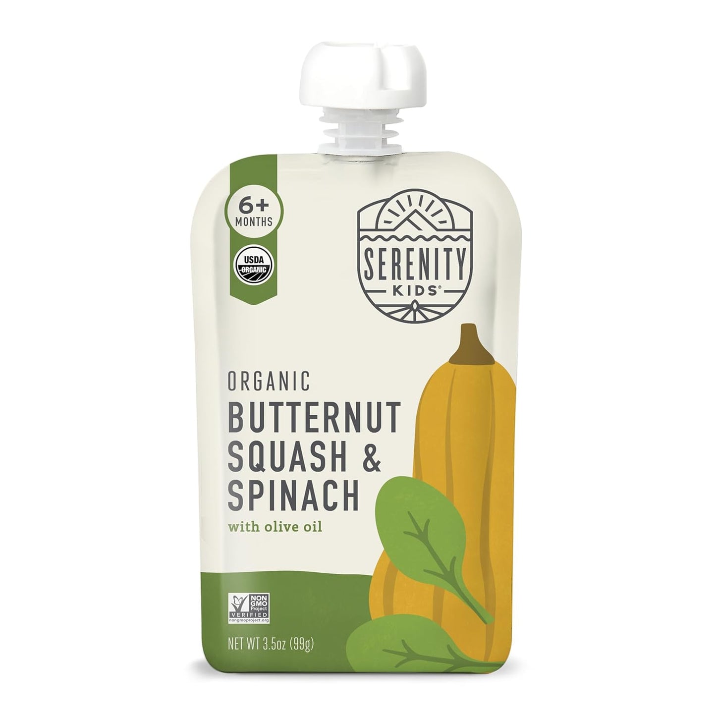 Serenity Kids Organic Veggie Puree Pouches for Healthy Babies