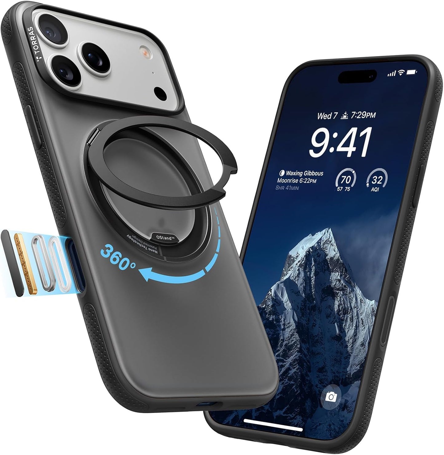 TORRAS 360 Magnetic Stand for iPhone 17 Pro Max Case Review