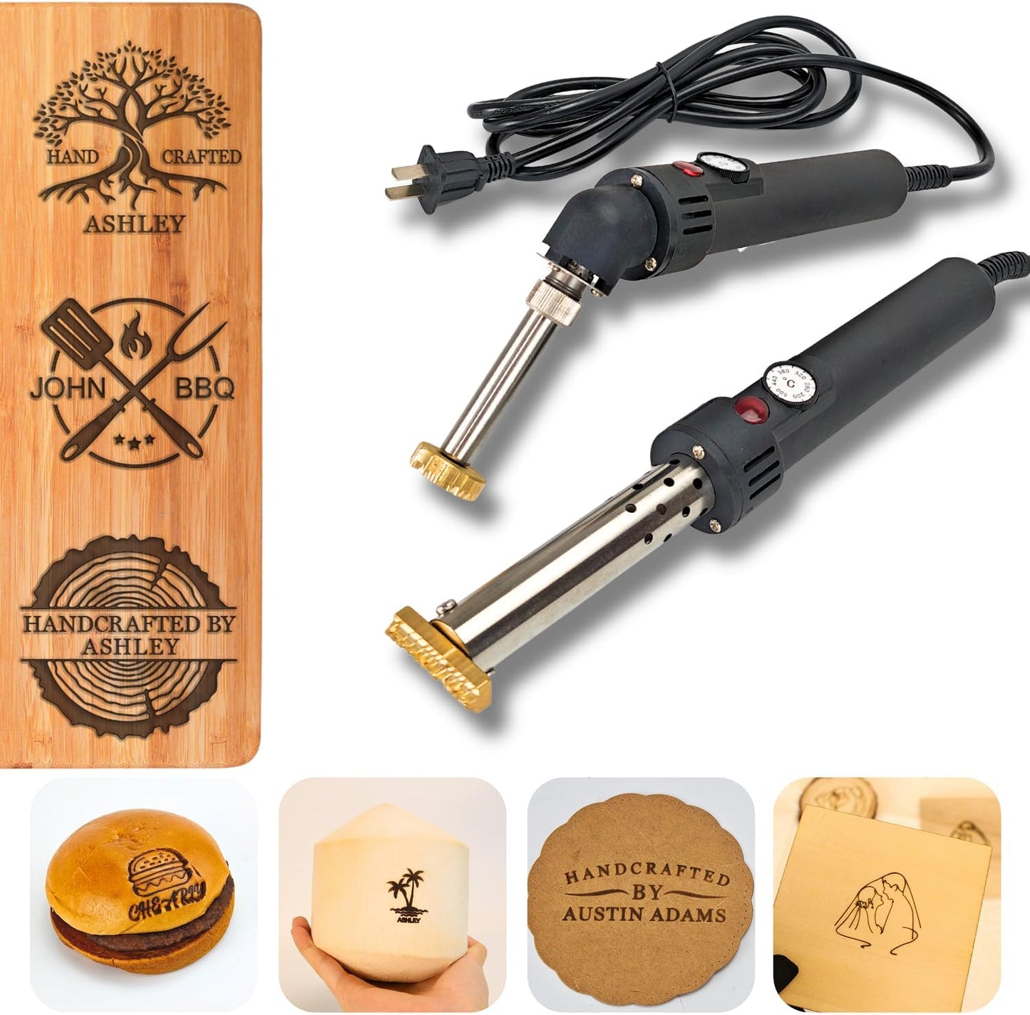 Custom Electric Branding Iron for Wood and Leather Projects