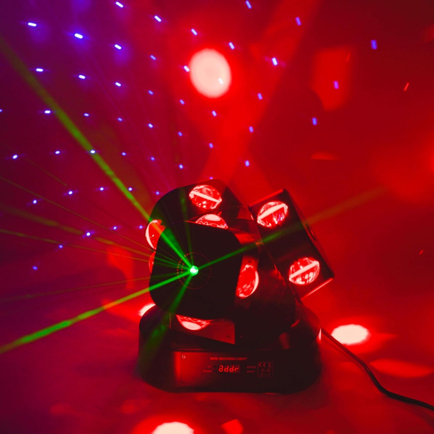 Moving Head DJ Light DMX 512 Strobe Lighting for Events