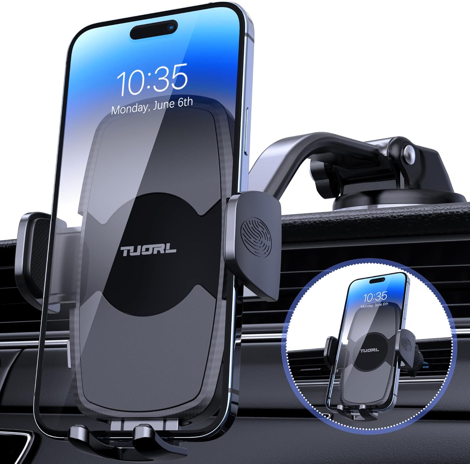 Super Suction Car Phone Holder - Secure & Universal!