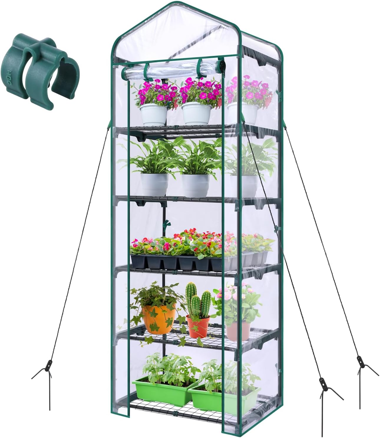 Ohuhu 5-Tier Portable Greenhouse: Grow Anywhere!