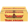 Toblerone Milk Chocolate Bars Bulk 20-Pack - Honey & Almond Nougat