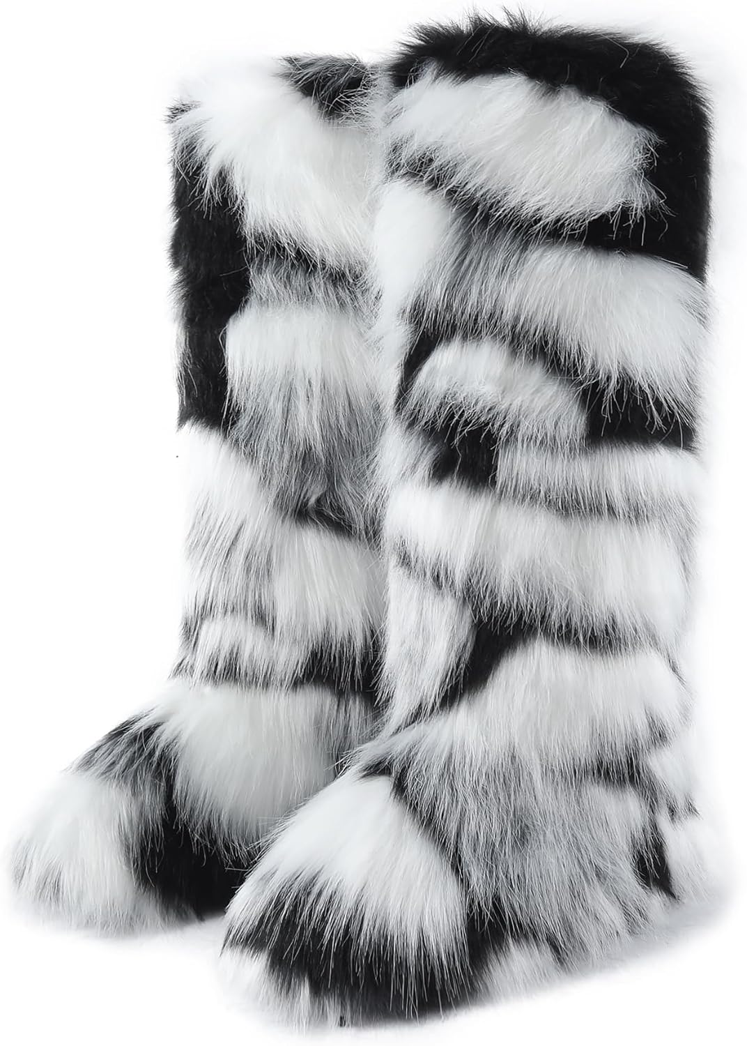 Faux Fur Snow Boots for Women - Stylish Winter Footwear
