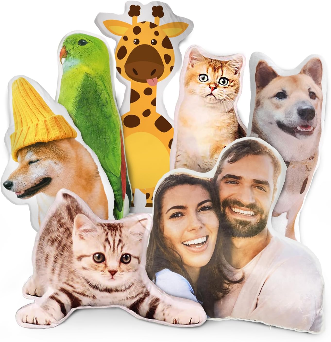 Custom Pet Pillow with Picture - Personalized Photo Pillows