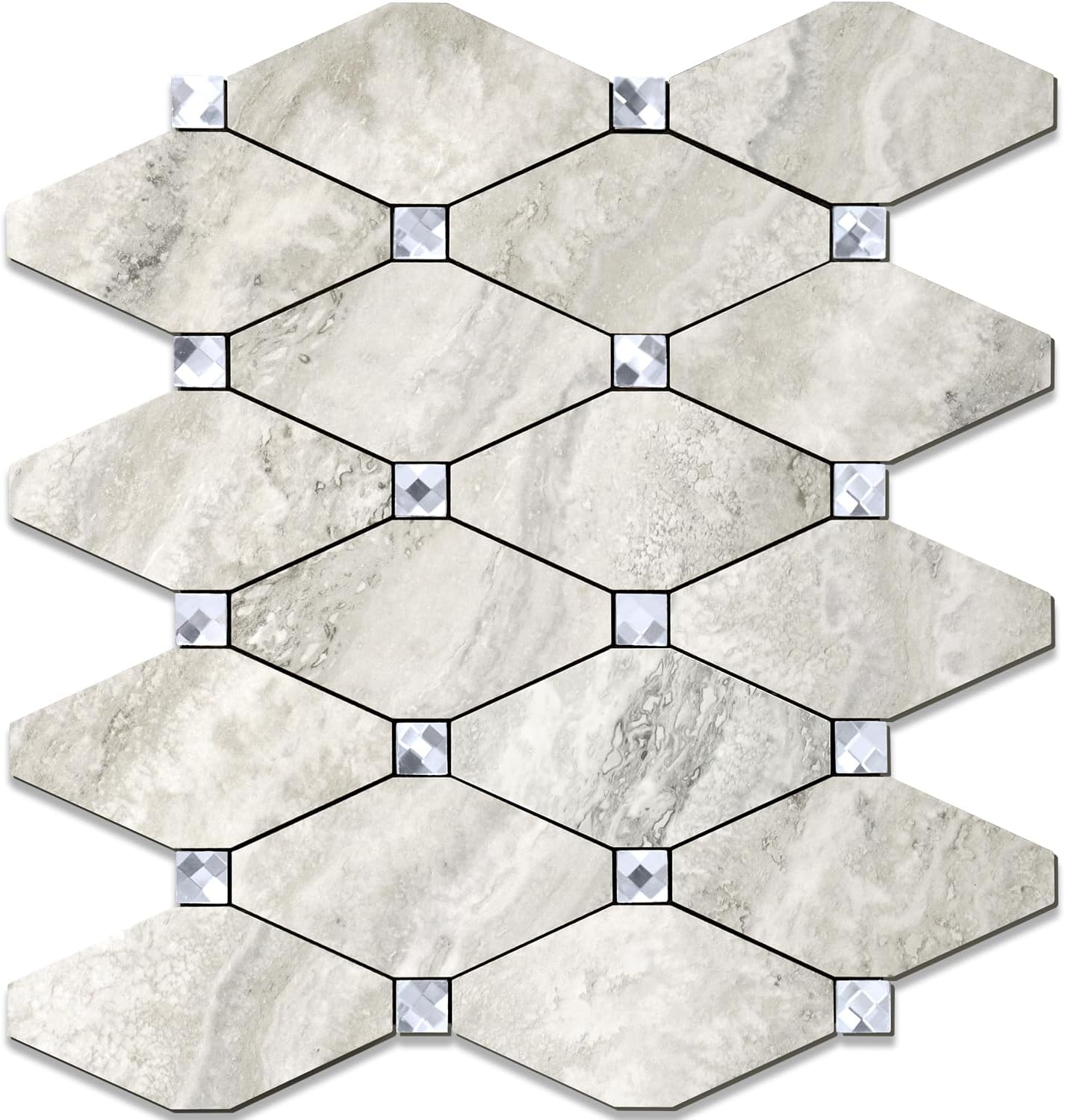 STICKGOO Peel and Stick Backsplash for Modern Home Decor