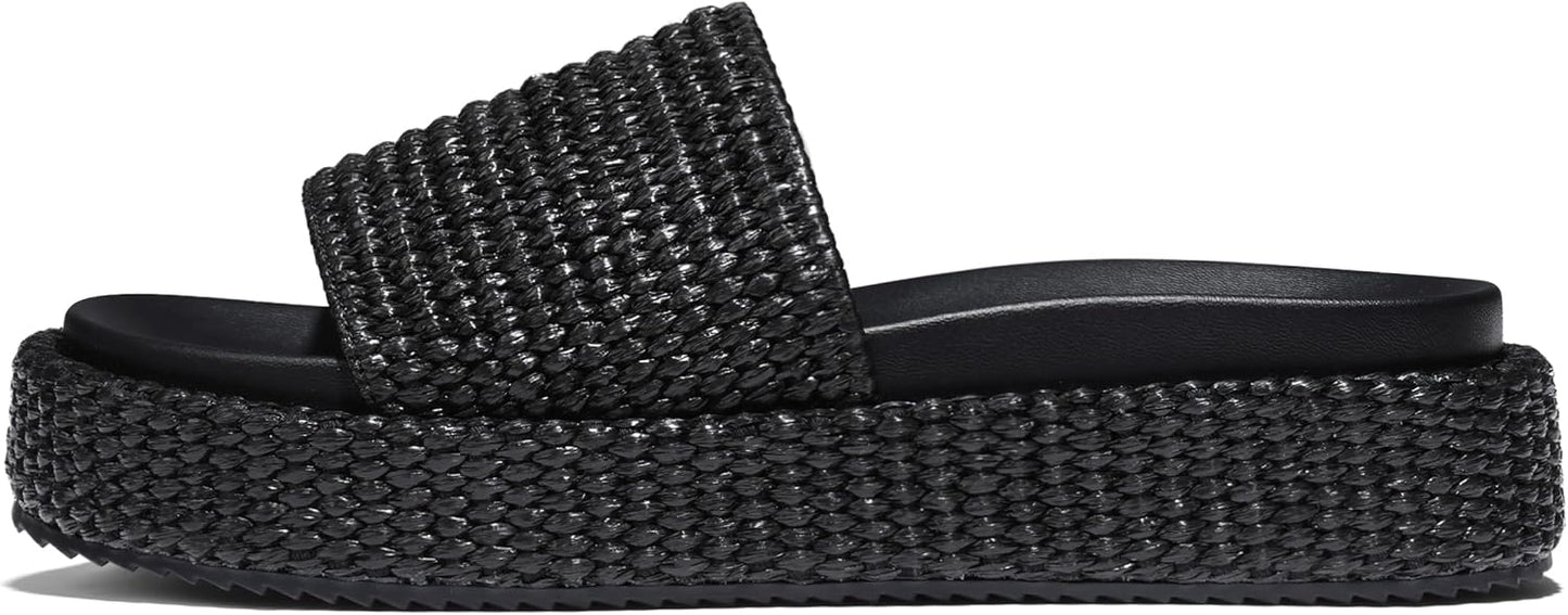 Women's Platform Wedge Sandals for Summer Beach Style