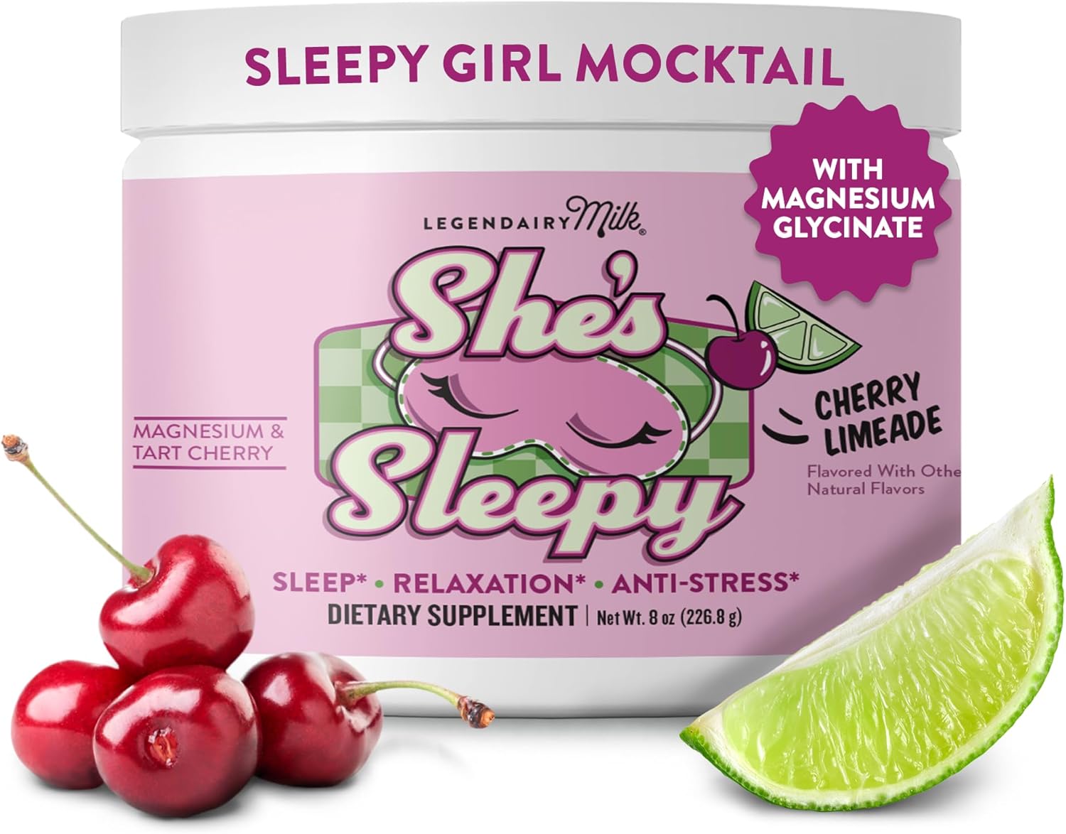 Legendairy Milk She's Sleepy Nightly Sleep Aid Drink Mix